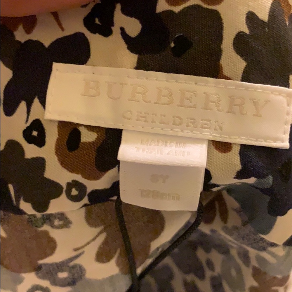 Kids Burberry button down